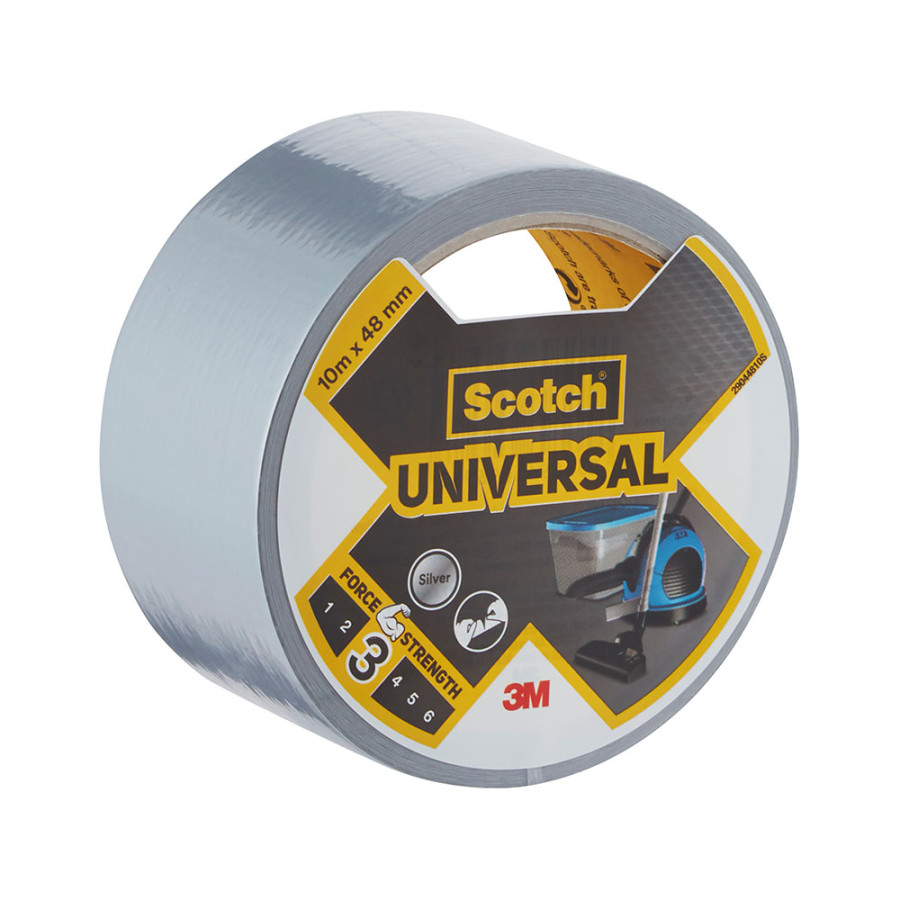 Fita universal americana 3 cinzento 48 mm x 10 m