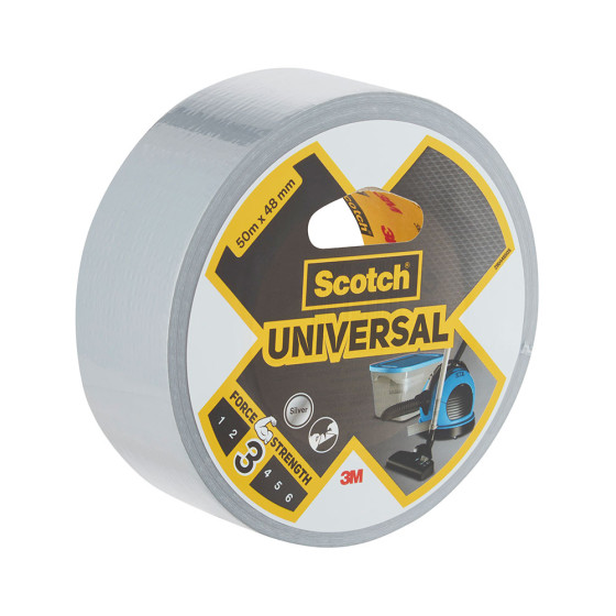 Fita universal americana 3 cinza 48 mm x 50 m