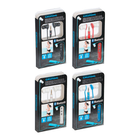 Aparelho auricular grundig com conexão bluetooth com microfono cores / modelos diversos