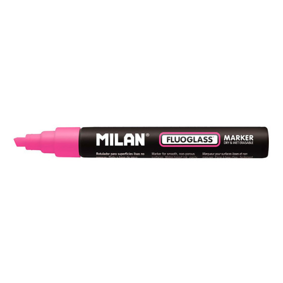 Blíster com marcador rosa fluoglass 2 - 4mm milan
