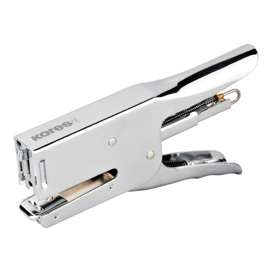 Agrafador de tenaz cromado 25 folhas