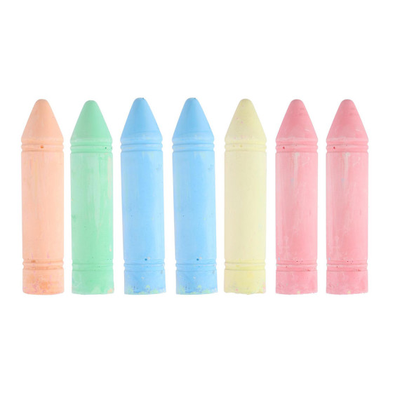Kit 7 gizes xl 19x4x4cm topwrite kids