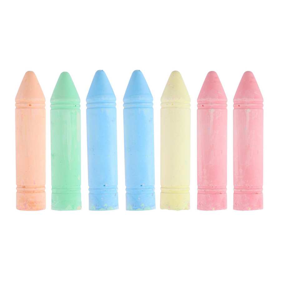 Kit 7 gizes xl 19x4x4cm topwrite kids