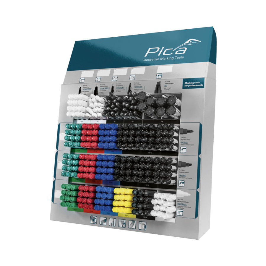 Expositor de cartão com marcadores classic line incluídos