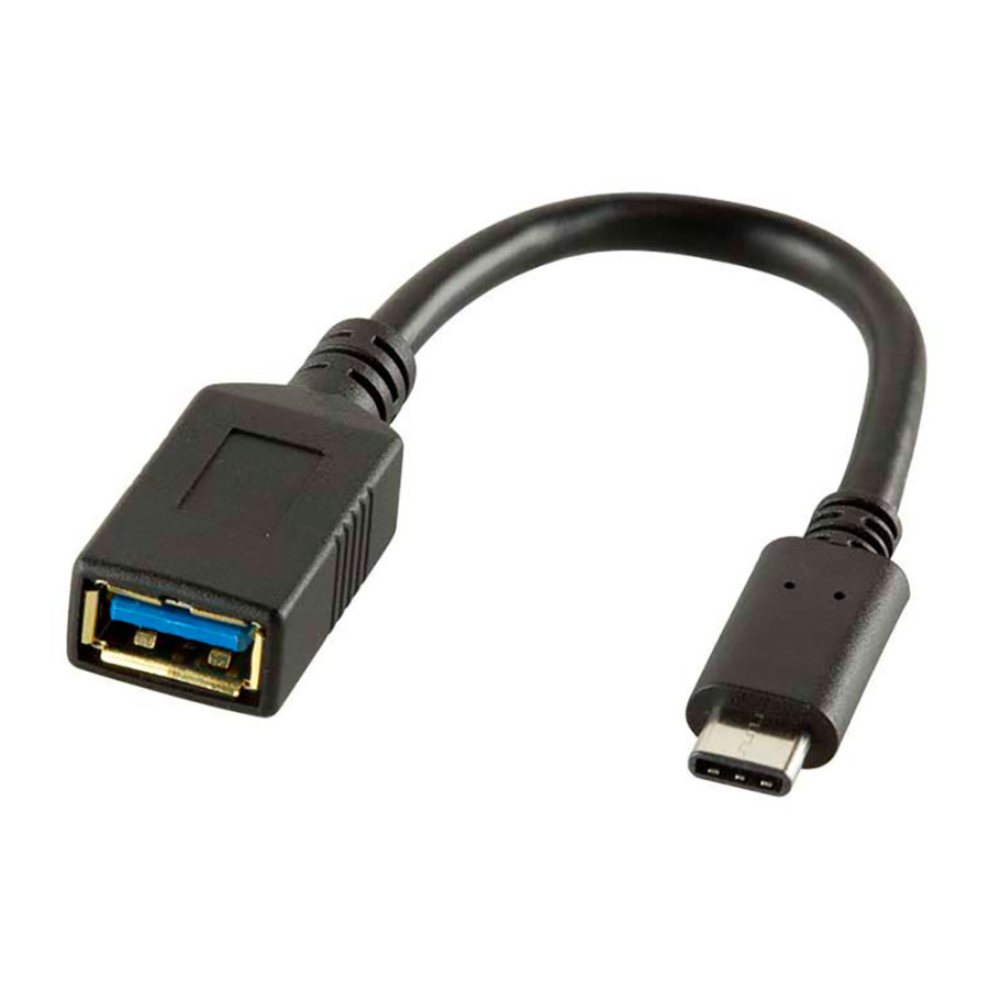 Cabo adaptador usb 3.1 tipo c macho a tipo a femea l logilink