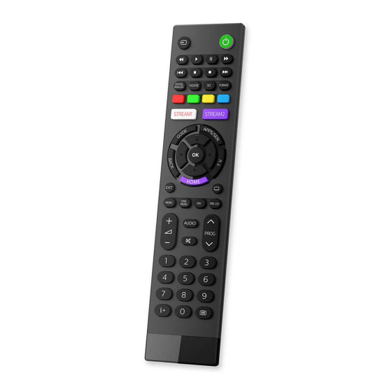 Comando à distância sobresselente para tv sony srp4020/10 philips