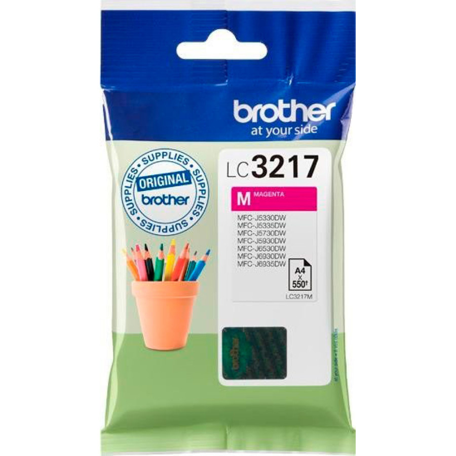 Tinteiro Brother LC3217 Magenta 200 Paginas