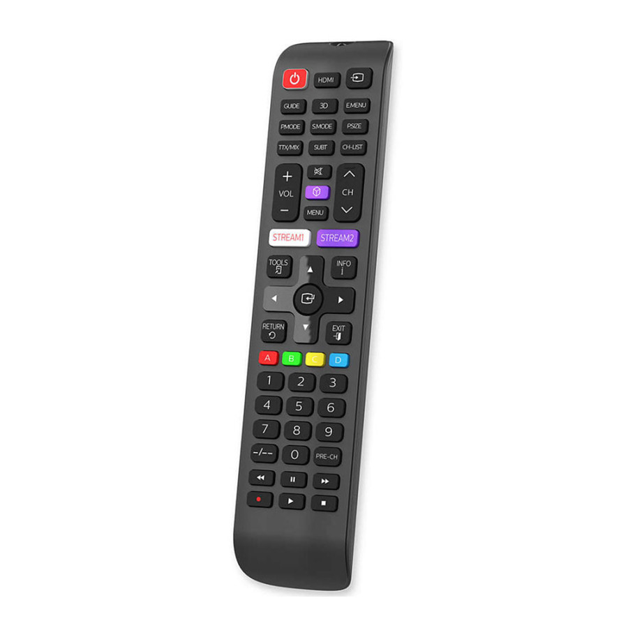 Comando à distância sobresselente para tv samsung srp4010/10 philips