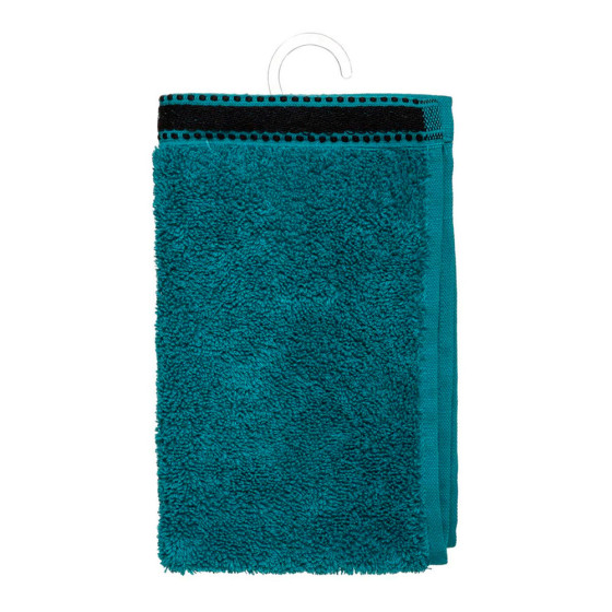 Toalha banho premium cor verde petroleo 30x50cm