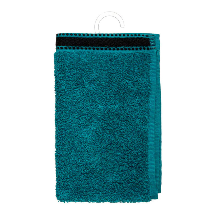 Toalha banho premium cor verde petroleo 30x50cm