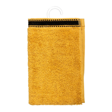 Toalha banho premium cor mostarda 30x50cm