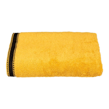 Toalha banho premium cor mostarda 70x130cm