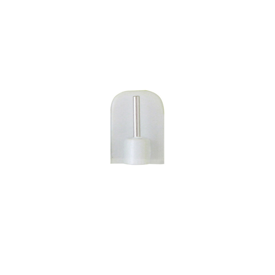 Suporte adesivo branco para varão extensível 4 unid. cintacor - storplanet