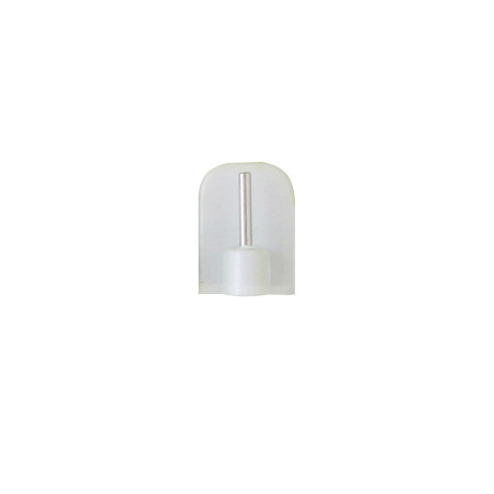 Suporte adesivo branco para varão extensível 4 unid. cintacor - storplanet