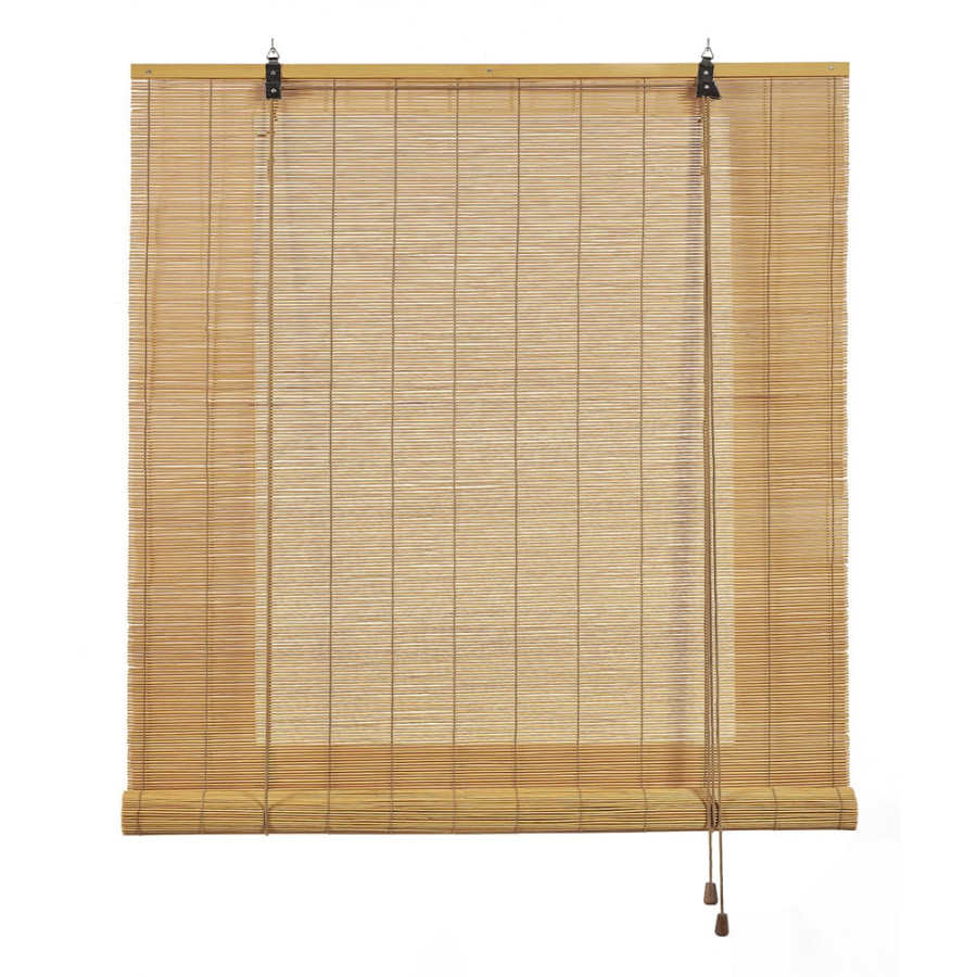 Estore de rolo bambu ocre manga 150x175cm cintacor - storplanet