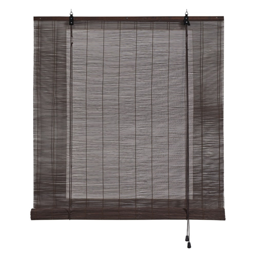 Estore de rolo bambu ocre wengué 150x175cm cintacor - storplanet