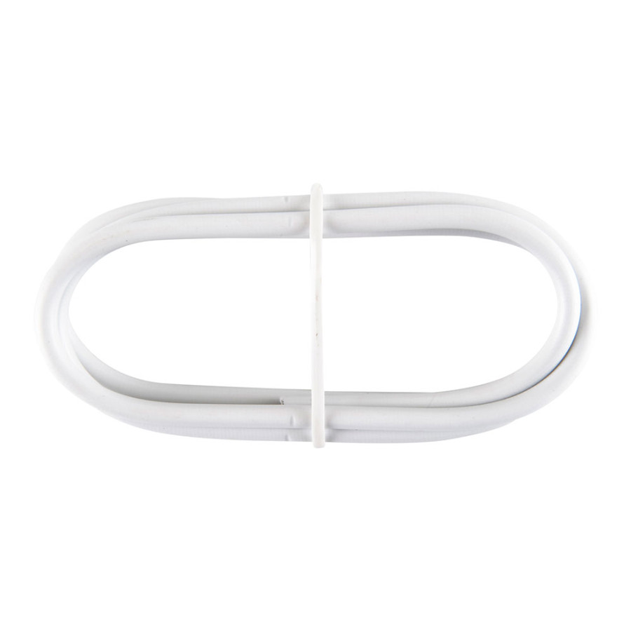 Cabo plastificado branco 1m para cortina pv024 cintacor - storplanet