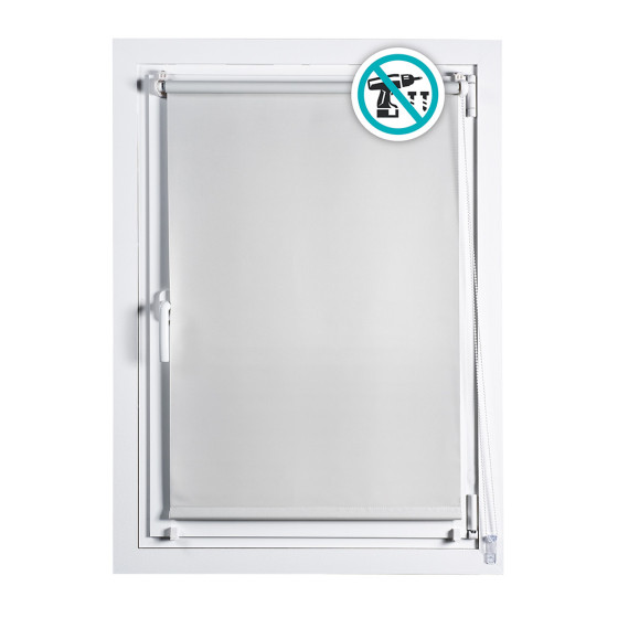 Estore de rolo clip&fix 120x180cm opaco marfim stor planet cintacor - storplanet