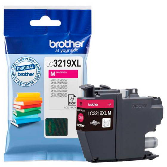 Tinteiro Brother LC3219XL Magenta Alta Capacidade