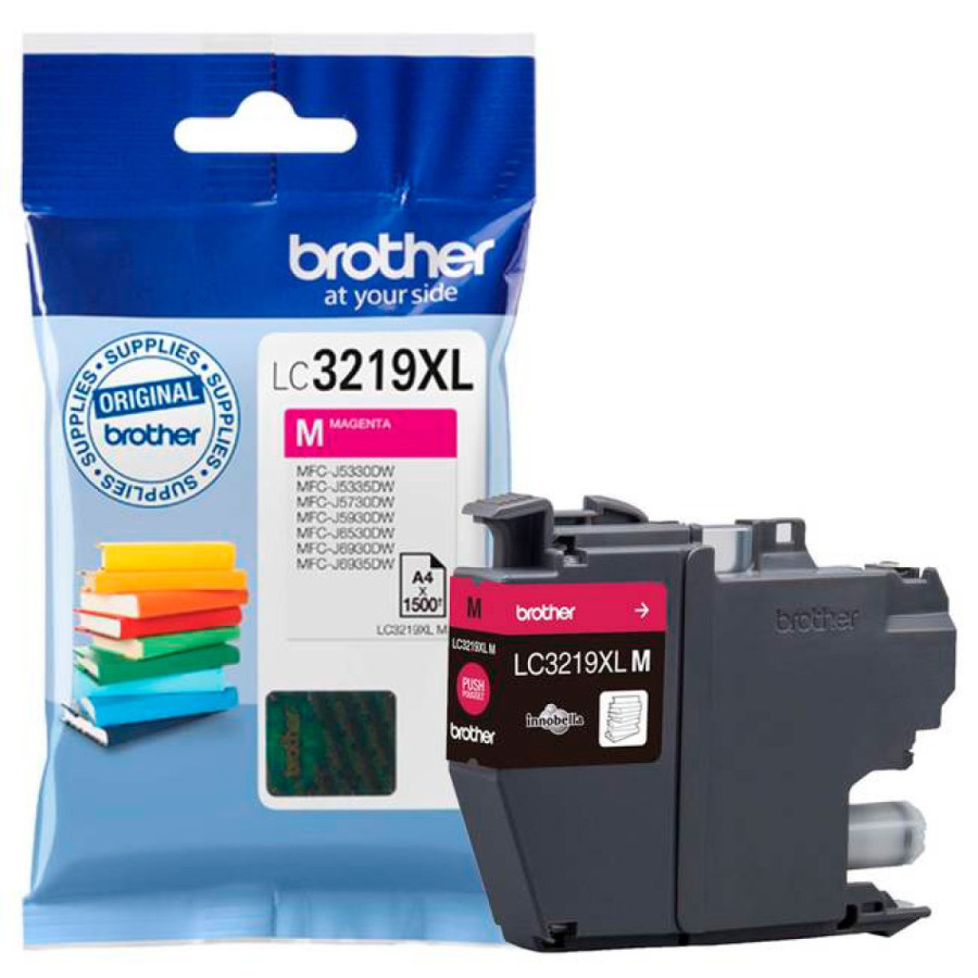 Tinteiro Brother LC3219XL Magenta Alta Capacidade