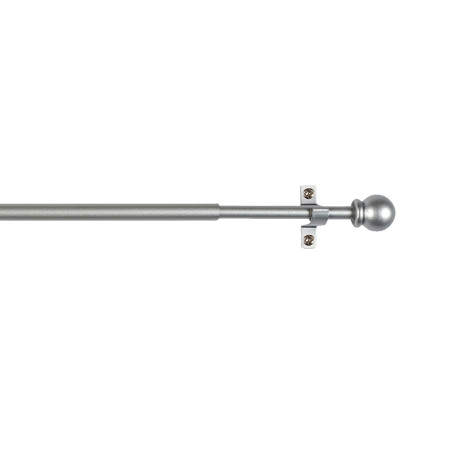 Varão para cortinado deco esfera cinzento 70-120cm cintacor - storplanet