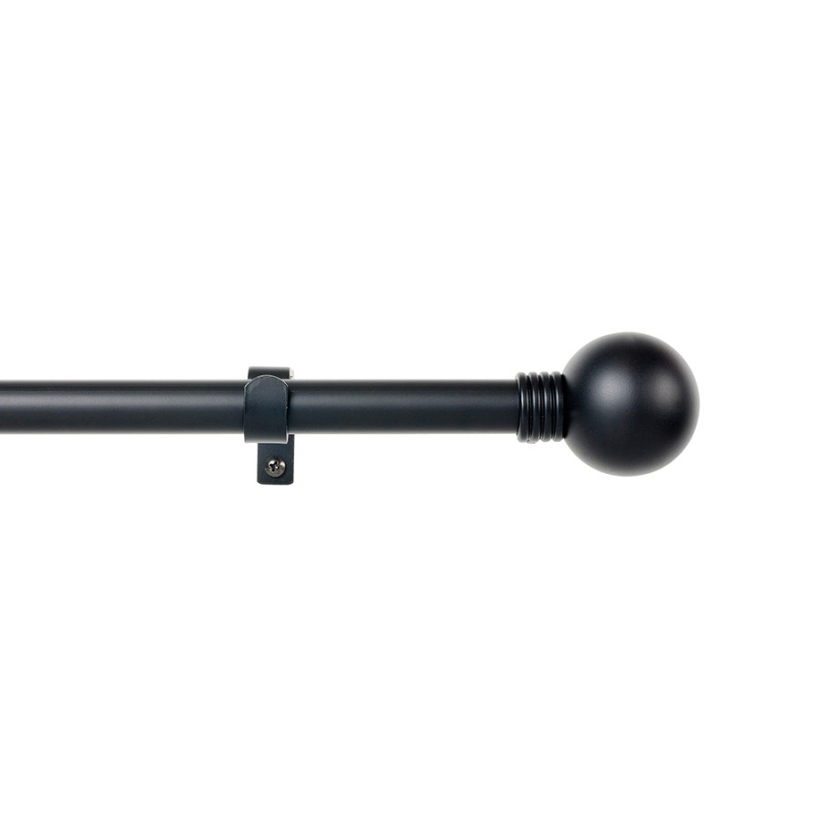 Kit metal 19mm esfera anel preto 160-300cm cintacor - storplanet